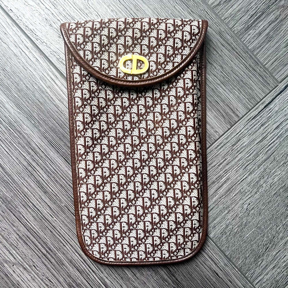 Christian Dior Canvas Vintage Case